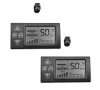 Malloy Bicicletta Elettrica S861 Display LCD 6PIN per 24V 36V 48V Ebike Controllo Manuale Tachimetro Connettore Impermeabile