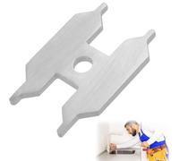 Malloy Chiave Universale per Filtro Tappo, Chiave per Rubinetto del Bagno, Strumento Multiuso per Coperture di Cartucce.