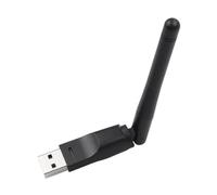 Malloy Chip MT7601 150Mbps 2.4GHz Antenna WiFi USB Adattatore di Rete Wireless Rotabile USB2.0 per Ricevitore Satellitare e Computer
