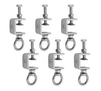 Malloy Clampi C 25mm 1 "6 Pezzi, Morsetto A Fascio In Acciaio Inossidabile con A Vite M8, Design Compatibile