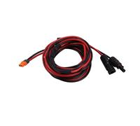 Malloy Connettore Solare XT60I-F Adattatore 12AWG Collegare il di Ricarica del Pannello Solare per Generatore Solare 3 Metri