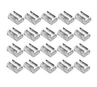 Malloy Connettori A Strisce LED Versatili, Pacchetti da 20, per Strisce da 8 mm A 2 Pin/SMD 2835/3528: Collegamenti Dritti, Angolo e Strip-To-Filo
