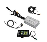 Malloy Controller per Bici Elettrica A Tre modalità 17A 24V/36V/48V con Display LCD A Colori S866, Connettore Impermeabile, Parti di Conversione del Motore da 350 W
