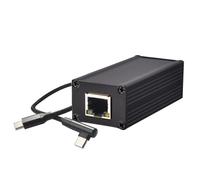 Malloy Convertitore Adattatore PoE-TypeC da 25 W, Uscita di Alimentazione PoE-USB-C con Ethernet, Uscita Adattiva 5 V/9 V/12 V/15 V/20 V