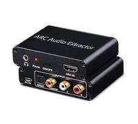 Malloy Convertitore Audio ARC, 192KHz/ARC A Jack Ottico/Coassiale/3,5 mm per TV/Proiettore/Altoparlante/Soundbar/Amplificatore