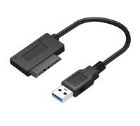 Malloy Convertitore da A USB 3.0 7+6PIN 13Pin Trasferimento Dati Rapido per unità Ottica per Laptop unità CD/Dvd Rom Slimline