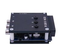 Malloy Convertitore di Transcodifica Componente RGBS SCART A YPBPR per Console di Gioco Retrò, Componente RGBS A Differenza di Colore