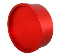 Malloy Coperchio di Protezione Antipolvere per Obiettivo Telescopio Completamente in Metallo da 2 Pollici per Parti di Astrofotografia Rosso