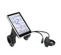 Malloy Display LCD per Bici Elettrica A 5 Pin 24V 48V, Schermo Universale per Bici Elettriche M5