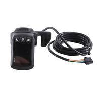 Malloy Display LCD per Bici Elettrica con Impugnatura del Cambio per Il Pollice per Accessori Pannello E-Scooter GZ3