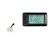 Malloy Display per Bicicletta Elettrica KT LCD7U KT-LCD7U Computer con Display LCD con Interfaccia USB Connettore SM