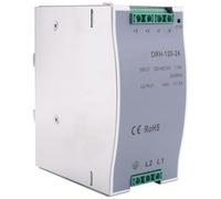 Malloy DRH-120-24 Alimentatore Switching 380AC 120W Interruttore di Alimentazione Industriale su Guida DIN A Uscita Singola 24V