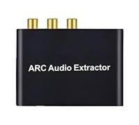 Malloy Estrattore Audio Arc Compatibile con Arc A SPDIF Coassiale Stereo Jack da 3,5 mm Adattatore Audio Compatibile con Arc Convertitore Audio