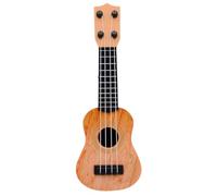 Malloy Giallo per Bambini, Chitarra Classica per Ukulele, Giocattolo per la Prima Educazione, Piccola Chitarra, Forniture per Feste, Regolabile