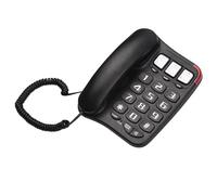 Malloy Il Telefono Cablato con Pulsanti Supporta Vivavoce/Ricomposizione/Disconnessione Flash