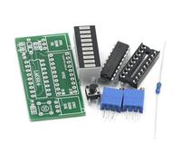 Malloy Indicatore di Capacità Della Batteria LM3914 Tester di Livello di Potenza Modulo 10 Segmenti 3,7V Litio 12V Indicatore di Capacità Della Batteria Display LED Moduli Fai-Da-Te