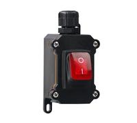Malloy Interruttore A Bilanciere per Imbarcazioni Impermeabile IP68 30A 12-24V con Luce LED Pulsante di Accensione/Spegnimento.