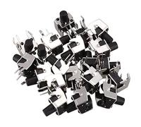 Malloy Interruttore a Pulsante Tattile Tattile Ad Angolo Retto Momentaneo 20 Pezzi 6 X 6 Mm X 8 Mm