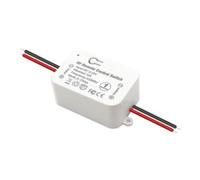 Malloy Interruttore di Controllo Remoto Wireless 433Mhz DC 6V 12V 24V 30V 36V 10A Mini Ricevitore Relè per Pompe, Luci, LED, Ventilatori