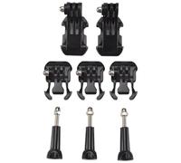Malloy Kit Accessori in per, Superficie Verticale Montaggio Rapido Supporto per Ganci con Gancio A J, Vite per Pollice Lungo per 7 6 5 4+ 3 3 2 1 3