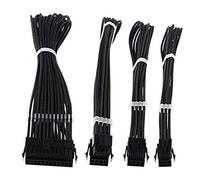 Malloy Kit di Estensione di Base ATX 24Pin / EPS 4 + 4Pin / PCI-E 6 + 2Pin / PCI-E 6Pin di Prolunga di Alimentazione per PC Accessorio per Computer