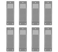 Malloy Kit di Sfiato 'Aria per Container di Spedizione da 8 Pezzi Kit di Ventilazione del Flusso di Accessori per Container di Spedizione per Carichi Pesanti Grigio