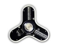 Malloy Kit Elettronico Fai-da-Te LED Fingertip Gyro Diodo Colorato Set di Addestramento Elettronico Saldatura SMD