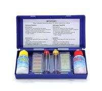 Malloy Kit per Test 'Acqua per Piscine e Spa, Kit per Test Chimici 'Acqua per PH e Libero, Scatola per Test 'Acqua A Base Acida