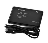 Malloy Lettore RFID USB 125kHz EM4100 ID Lettore di Schede Intelligenti Contatto Sensibilità TK4100 Lettore di Schede RFID Supporto
