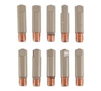 Malloy MB 15AK Punte di Contatto per Saldatura Rivestimento Proteggi 25 mm M6 Punta Ugello Gas MIG Torcia per Saldatura Parti di Utensili 1,0 mm