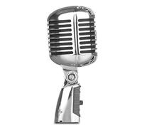 Malloy Microfono in Metallo Vintage per Microfono Palmare Dinamico Cablato 55SH per La Registrazione dal in Studio di Karaoke