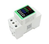 Malloy Misuratore di Energia Elettrica AC80-270V 110V 220V 100A VOLT AMP Voltmetro Amperometro Wattmetro Din Rail