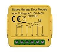 Malloy Modulo Controller Apriporta Garage Tuya Interruttore di Controllo Remoto App Smart Life Funziona con Home Assistant Zigbee