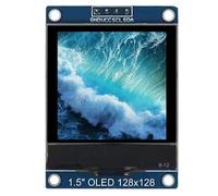 Malloy Modulo OLED da 1,5 Pollici A 4 Pin con Schermo di Visualizzazione SH1107, Interfaccia IIC 128x128 per 51 STM32 P22101 P22102