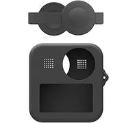 Malloy nel Silicone per Max Copriobiettivo Un Doppia Lente Protettiva per Max Accessori per Action Cam