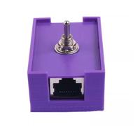 Malloy Network RJ45 LAN Control Switch CAT5/CAT6 Coppia Attorcigliata Attiva Funzionalità