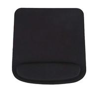 Malloy Panno per Supporto da Polso rettangolo + Tappetino Mouse Pad per Mouse Eva per calcoli Nero 210 x 230 x 20 mm