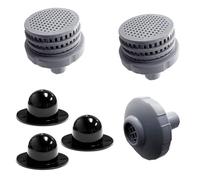 Malloy Parti della Pompa della Piscina del Connettore della Piscina del Filtro di Uscita della Piscina in Plastica per Il Connettore del Getto d'Acqua della Piscina 25022E 4000