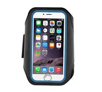 Malloy Per l' di Sport in Esecuzione Fascia da Braccio Astuccio Jogging Palestra Braccio Gruppo Musicale Titolare - Nero