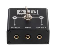 Malloy Per Scheda Audio Computer Audio Switcher da 3,5 mm 2 In 1 Out o 1 In 2 Switch Audio Audio 2-1 Fuori