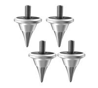 Malloy Piedini di Isolamento per Altoparlanti, Piedini Ammortizzatori A Cono per Giradischi HiFi Audio, Registratore AMP M8,