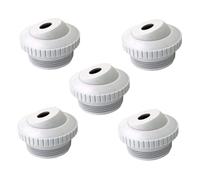 Malloy Raccordo per Getto di Ritorno Hydrostream con Apertura da 1/2 Pollice per Piscina Spa SP1419C con Sostituzione Filettatura MIP da 1-1/2 Pollici SP1419C (5 Pezzi)