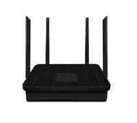 Malloy Router WiFi AC1200Mbps Router Gigabit Ethernet Dual Band 2.4GHz 5GHz Rete Wireless Ripetitore WiFi Nero-Spina UE