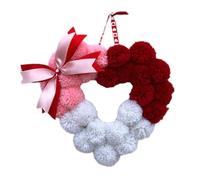 Malloy San Ghirlanda di Palline di Pelo Peluche Decorazione D'Interni Decorazione per La Casa Proposta Decorazione per Matrimonio D