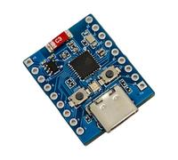 Malloy Scheda di Sviluppo Super Mini ESP32C6-TINY con WiFi Bluetooth, Inclusi WS2812, ESP32-C6FH4 per Sviluppatori