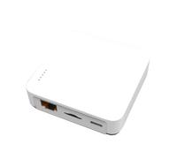 Malloy Server di Stampa di Rete USB A 3 Porte NP332 Server di Stampa di Rete Multi-Interfaccia Durevole Facile da Installare Facile da Usare (Versione Rete + Bluetooth + WiFi)