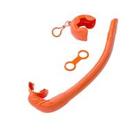 Malloy Snorkel per Immersione in Morbido Silicone, Design Portatile e Pieghevole, Facile da Respirare, Adatto per Immersioni Libere e Nuoto,e