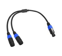 Malloy Splitter Speakon A 2 Femmine Speakon - Speakon A Speakon - Audio Speakon