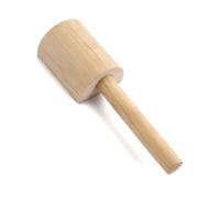 Malloy Stampo per Ceramica in Legno con Manico Riutilizzabile DIY Liscio Adatto per Costole in Ceramica di Argilla Modellatura in Legno Strumento per Tazza in Porcellana