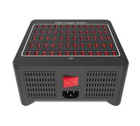 Malloy Stazione di Ricarica USB Multiporta da 300 W 60 Presa Base Adattatore Hub Caricatore USB Multiplo per Fotocamera del Computer Spina UE Facile da Installare Facile da Usare